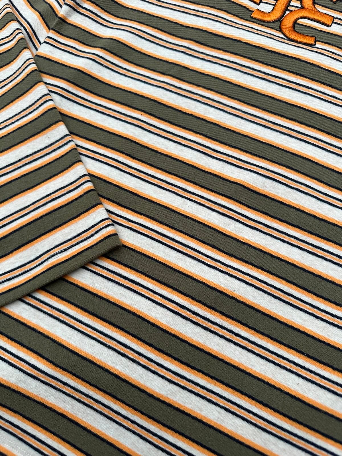 desert stripe ls tee