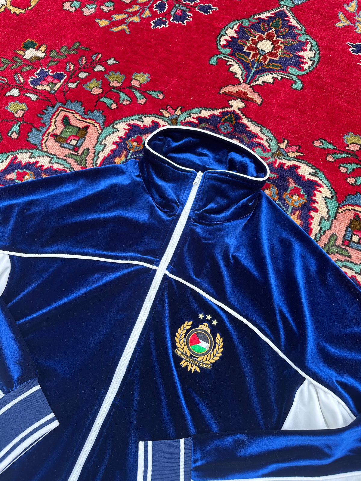 prince naseem velour tracktop