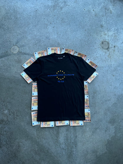 connecting europe t-shirt, euro colorway