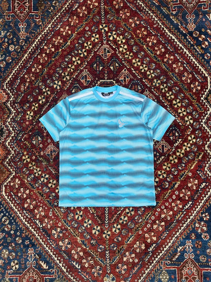 blue static jersey