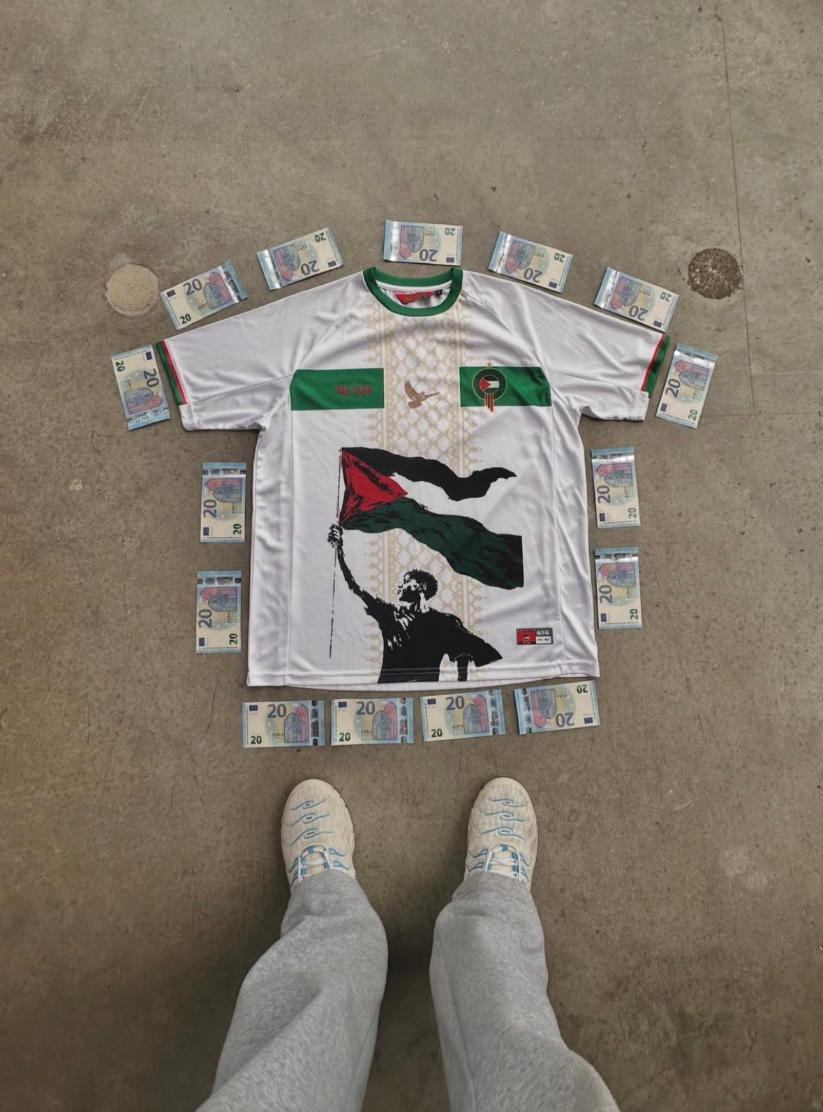 white generation yamal jersey