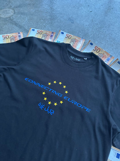 connecting europe t-shirt, euro colorway