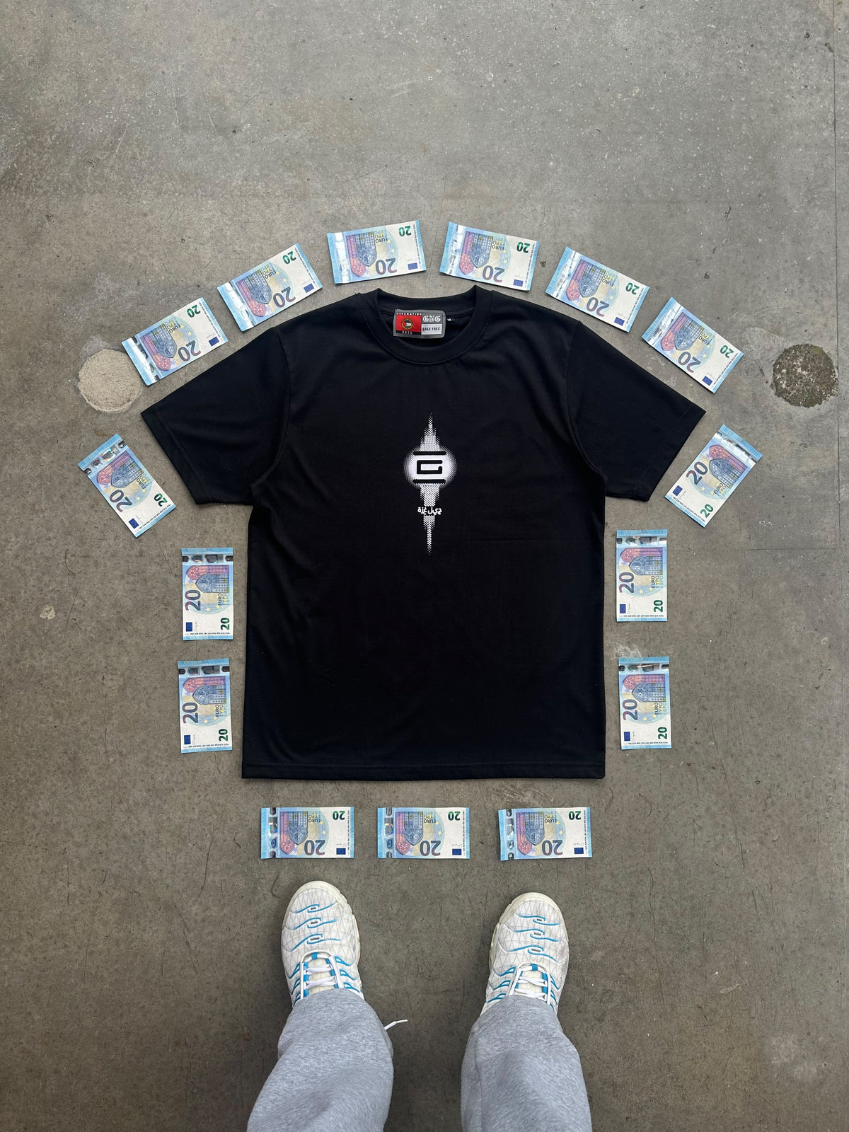 black pulse tee