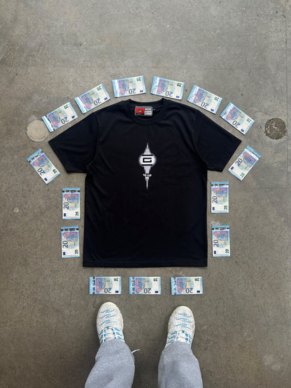 black pulse tee