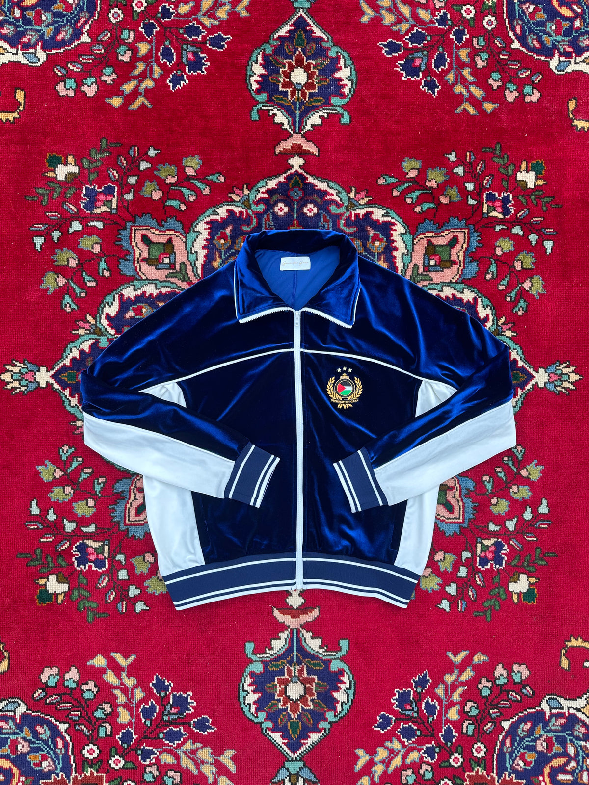 prince naseem velour tracktop