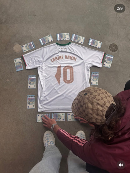 white generation yamal jersey