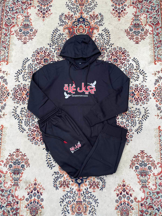 black gng tracksuit