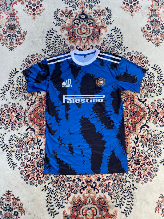 olympique navy blue jersey